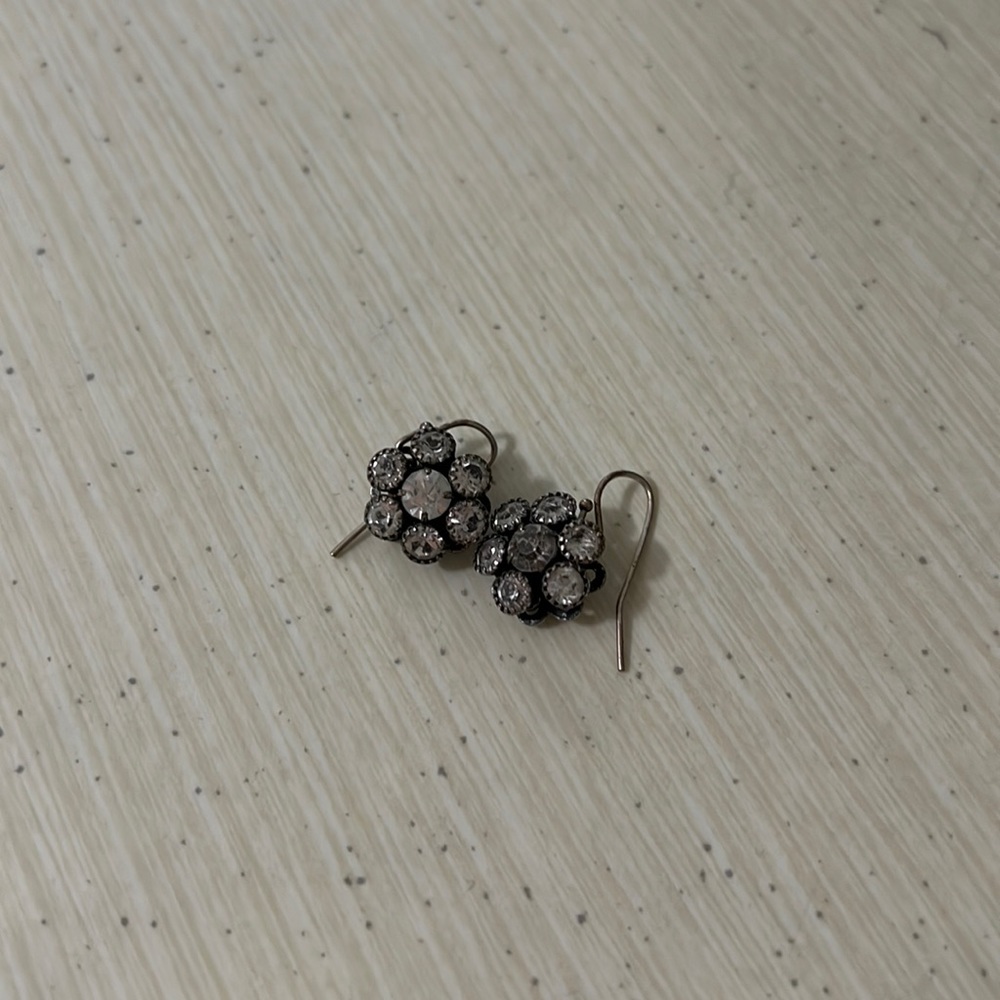 Sparkly lucky brand earrings